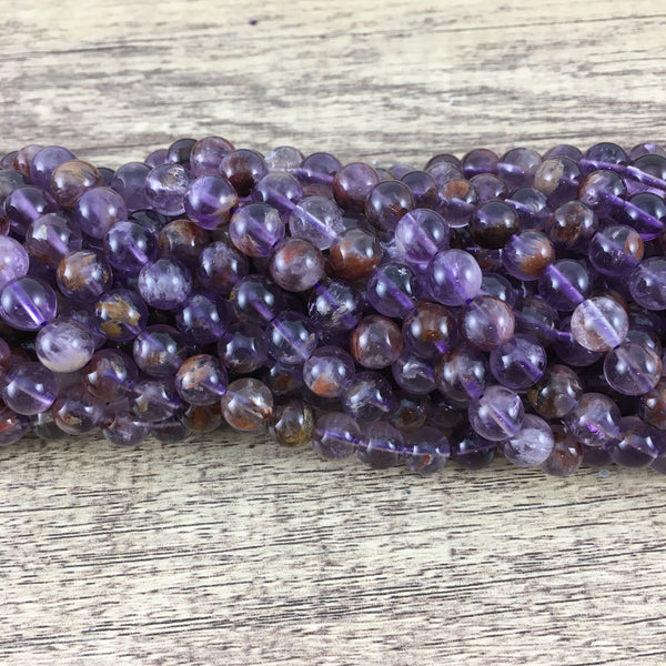 8mm Purple Phantom Beads | Bellaire Wholesale