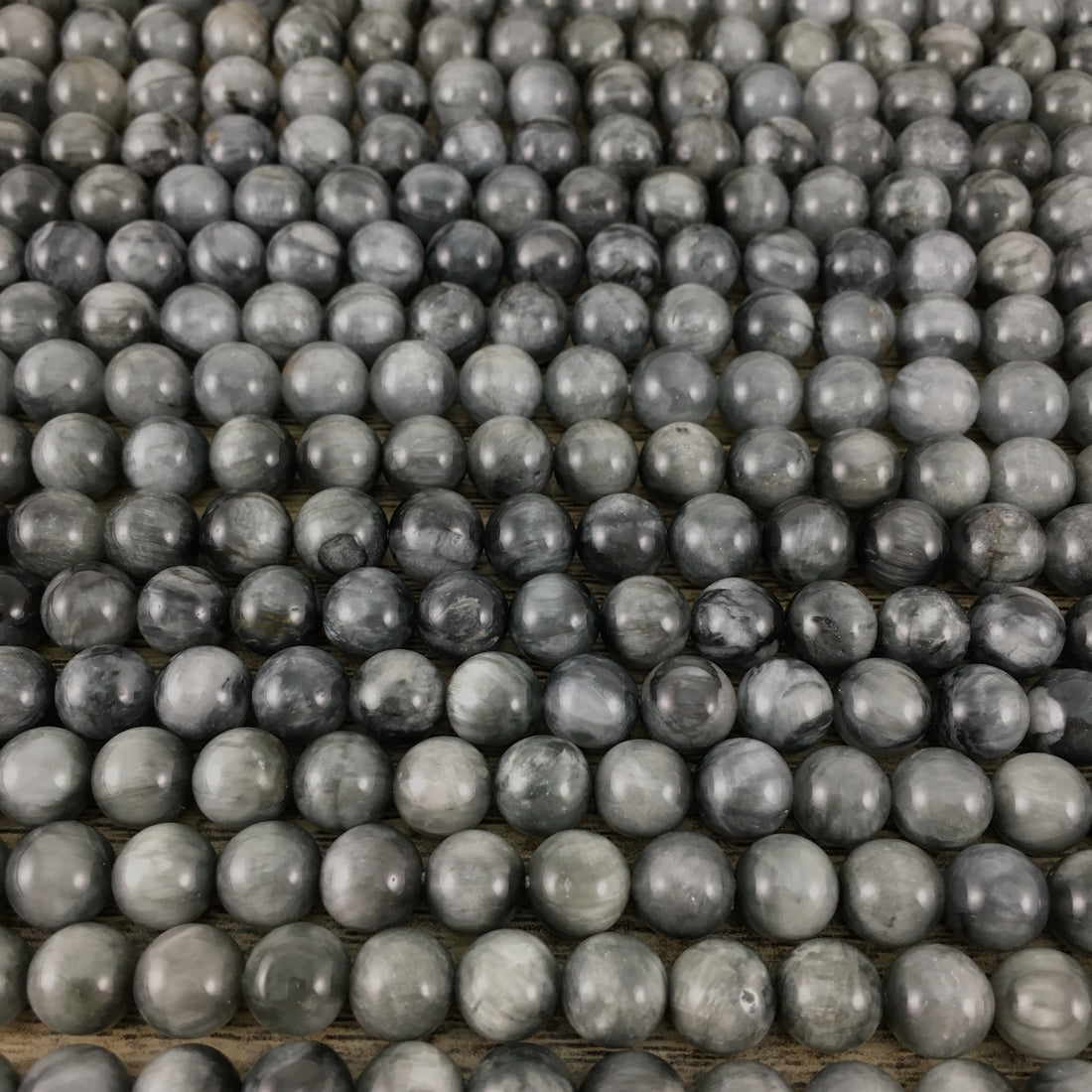 6mm Eagle Eye Grey Bead | Bellaire Wholesale
