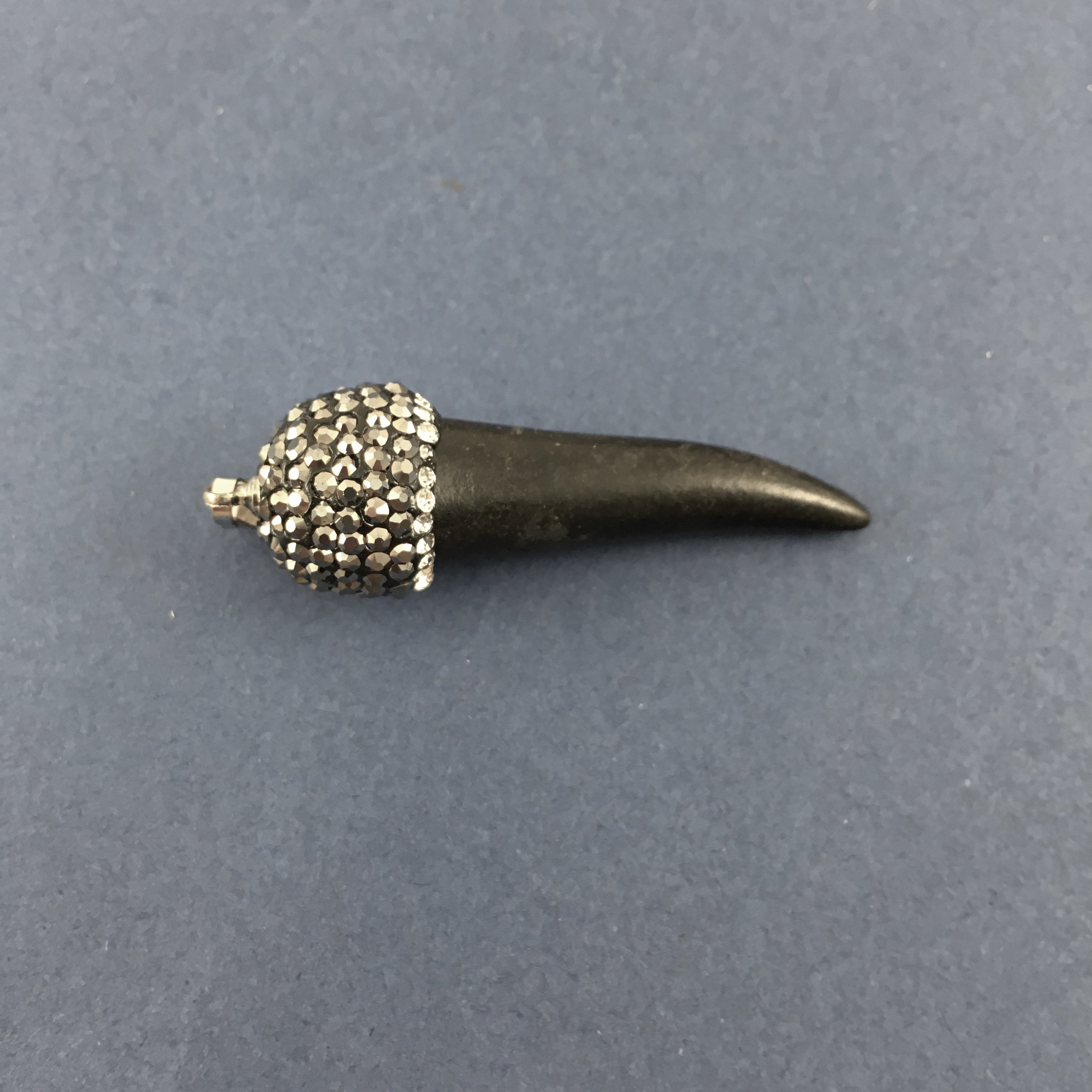 Black Agate Drop Pendant | Bellaire Wholesale