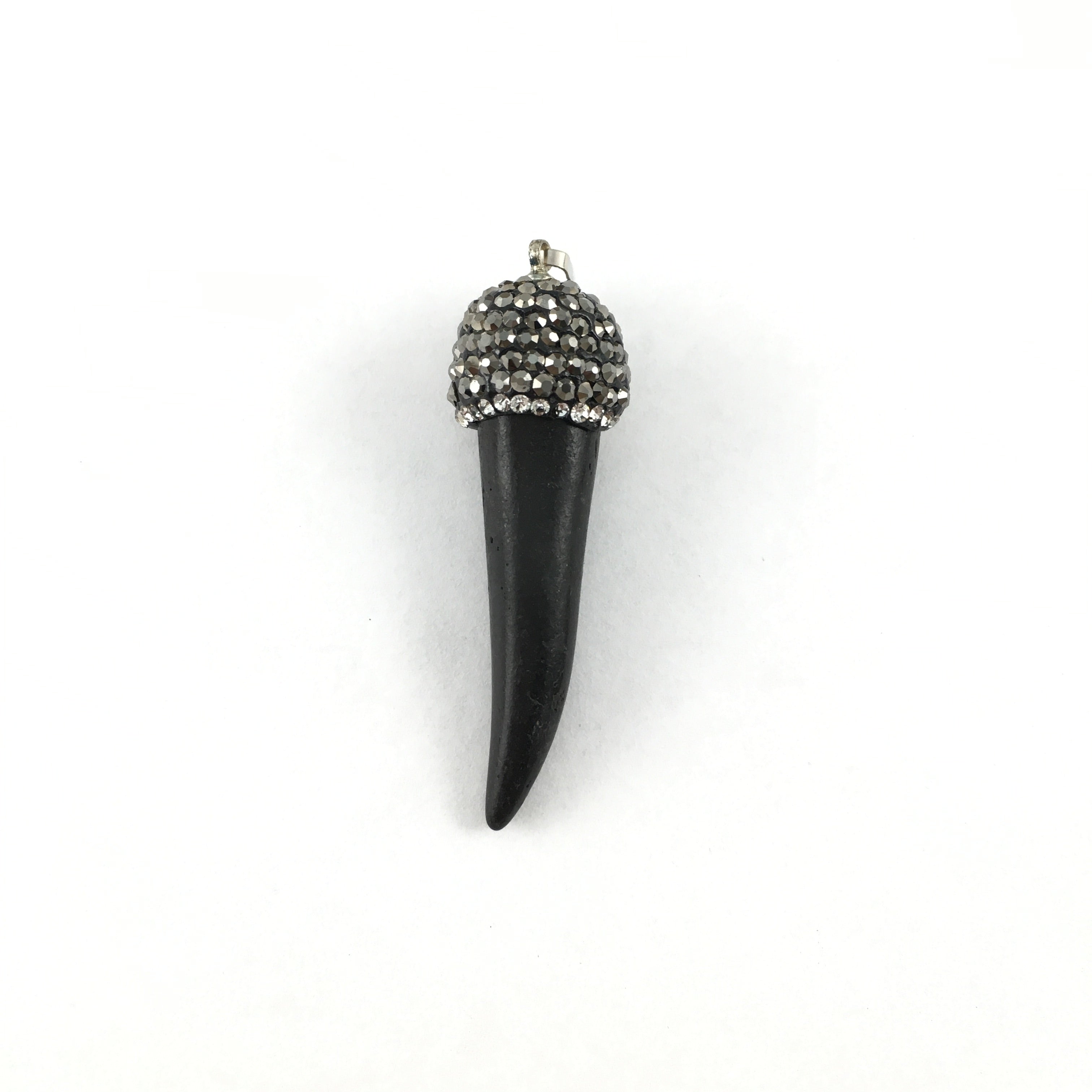 Black Agate Drop Pendant | Bellaire Wholesale
