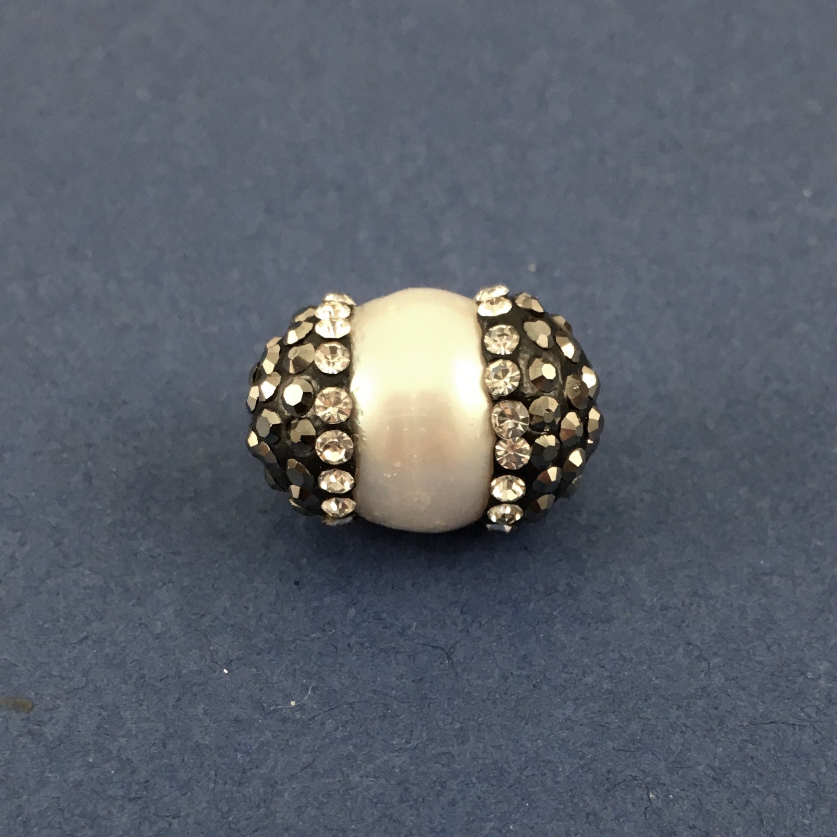 Mother of Pearl Pave Bead | Bellaire Wholesale