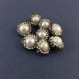 10mm Round Mother of Pearl Pave Bead | Bellaire Wholesale