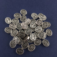 Saint Alloy Beads, Antique Silver Bead | Bellaire Wholesale