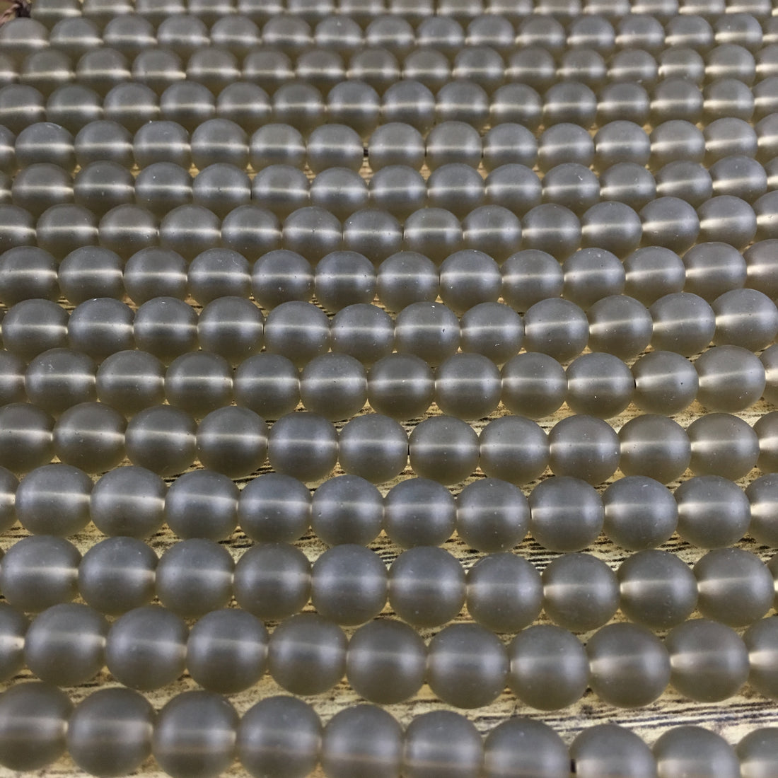 10mm Matte Smoky Quartz Bead | Bellaire Wholesale