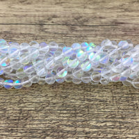10mm Clear Mystic Aura Beads | Bellaire Wholesale