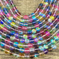 8mm Multicolor Mystic Aura Bead | Bellaire Wholesale