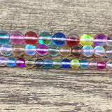 8mm Multicolor Mystic Aura Bead | Bellaire Wholesale