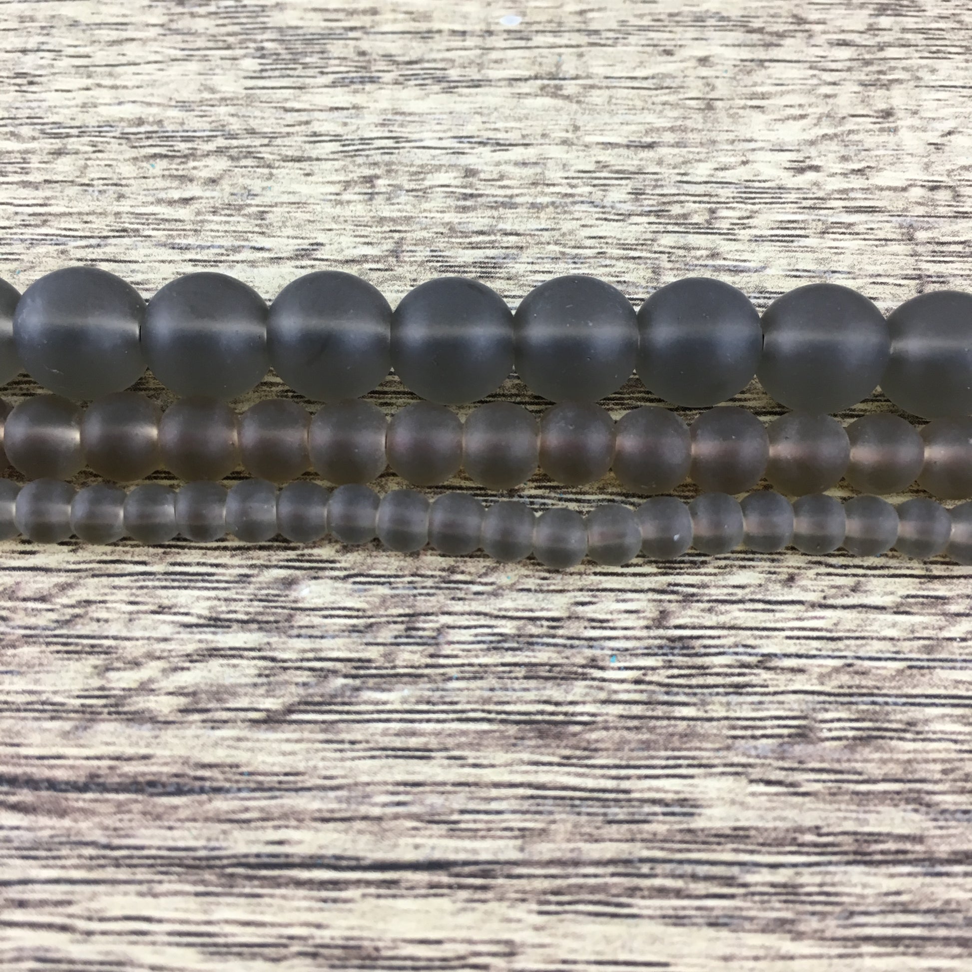 4mm Matte Smoky Quartz Bead | Bellaire Wholesale