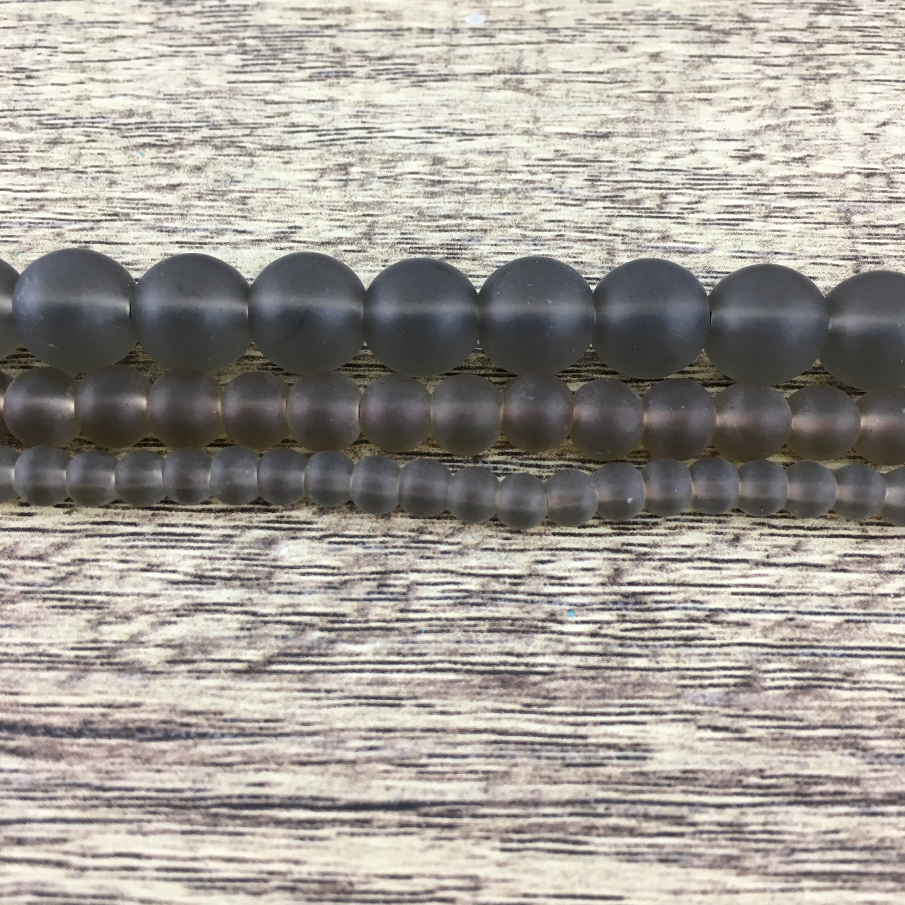4mm Matte Smoky Quartz Bead | Bellaire Wholesale
