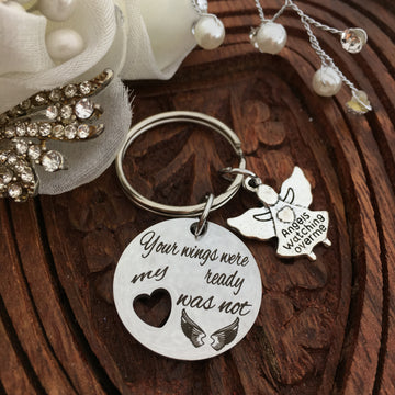 Your Wings were ready... Custom Keychain | Bellaire Wholesale