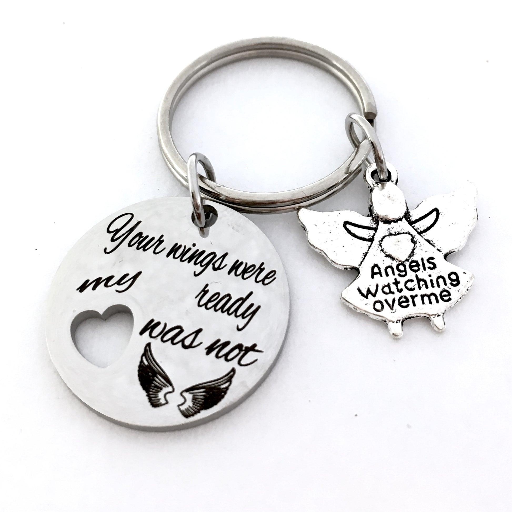 Your Wings were ready... Custom Keychain | Bellaire Wholesale