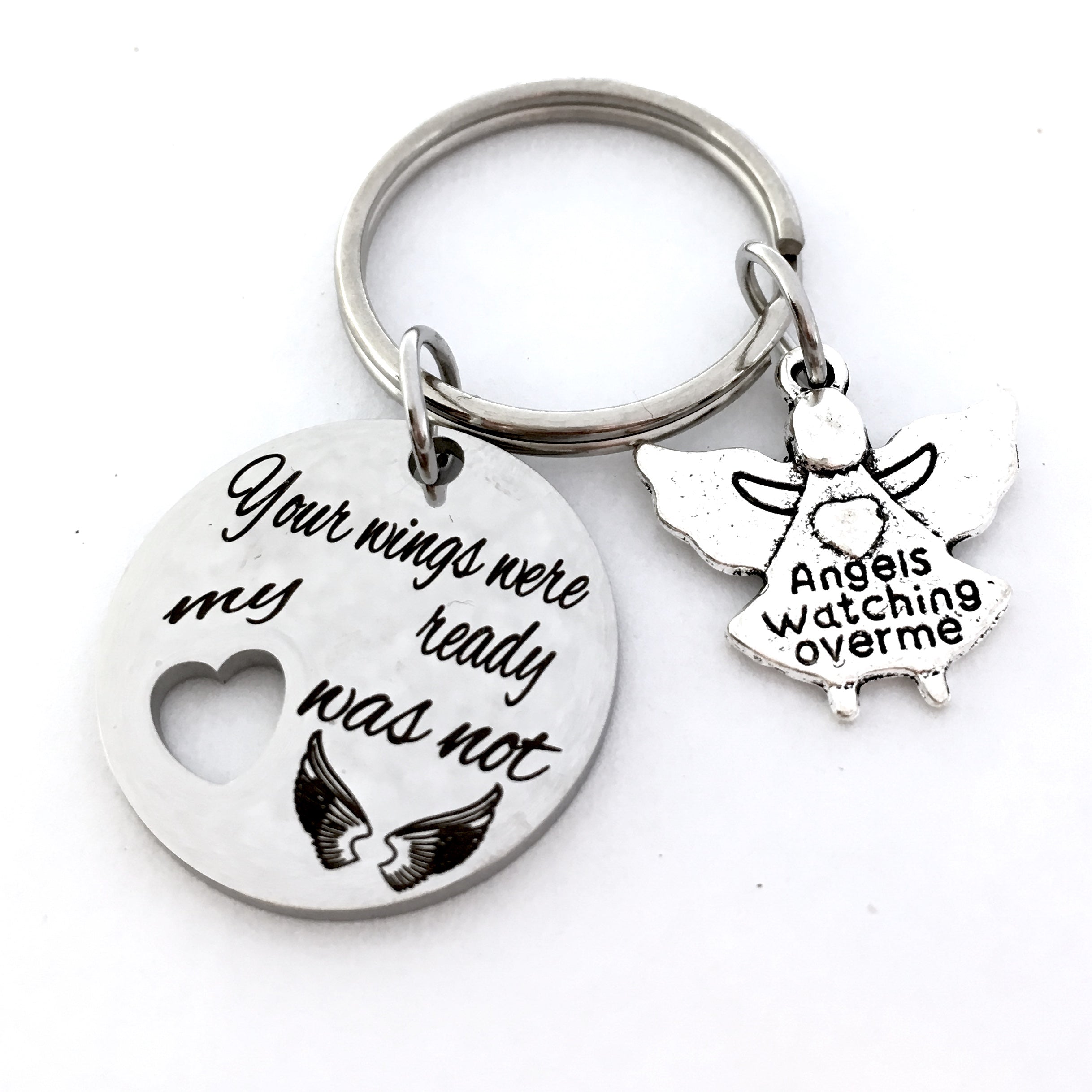 Your Wings were ready... Custom Keychain | Bellaire Wholesale