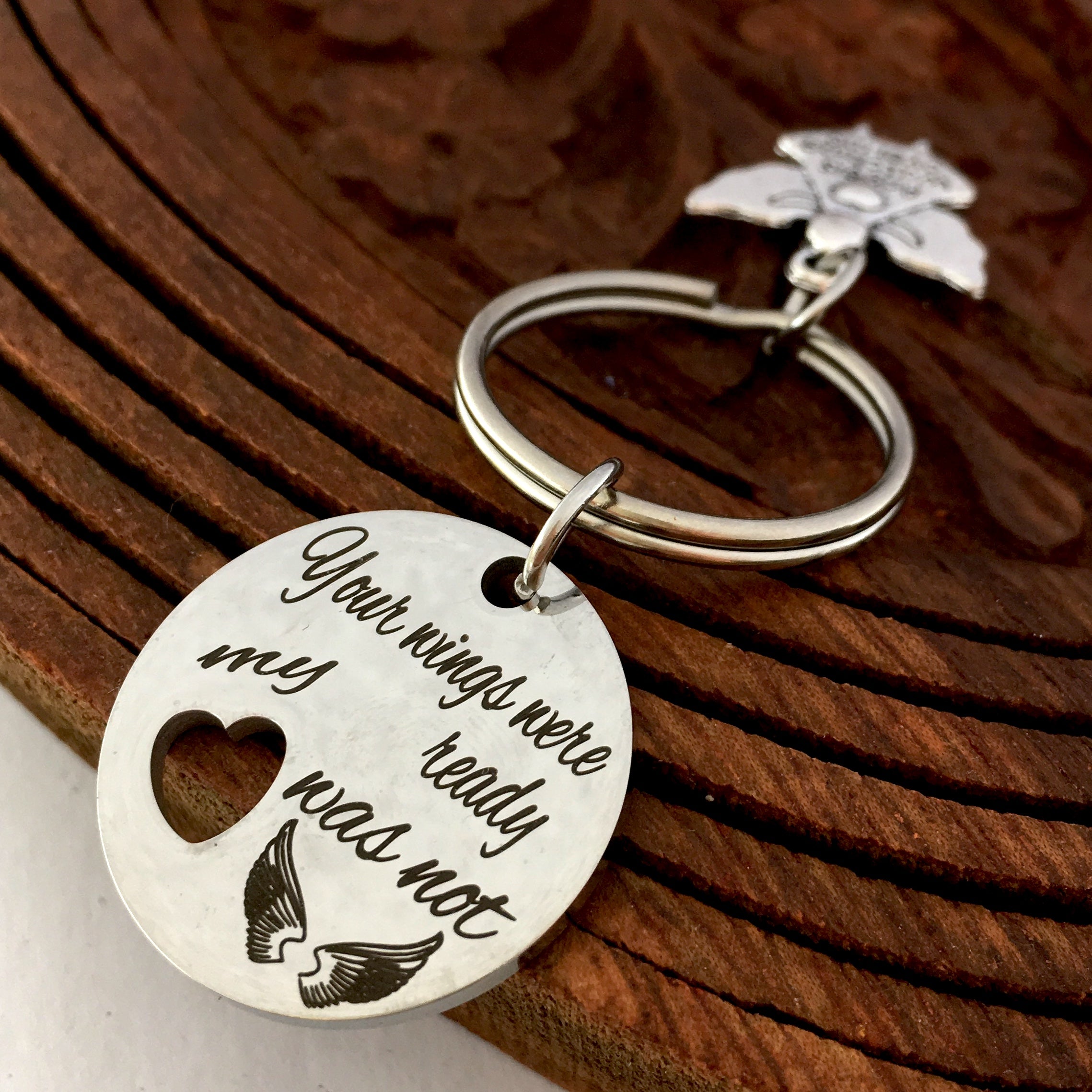 Your Wings were ready... Custom Keychain | Bellaire Wholesale