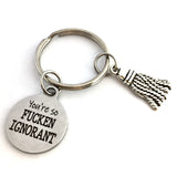 Mature Content Custom Key Chain | Bellaire Wholesale