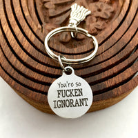 Mature Content Custom Key Chain | Bellaire Wholesale