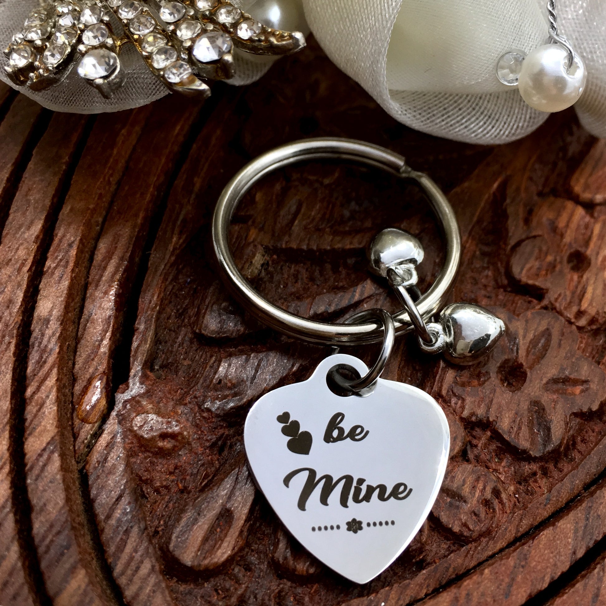 Be Mine Custom Keychain | Bellaire Wholesale