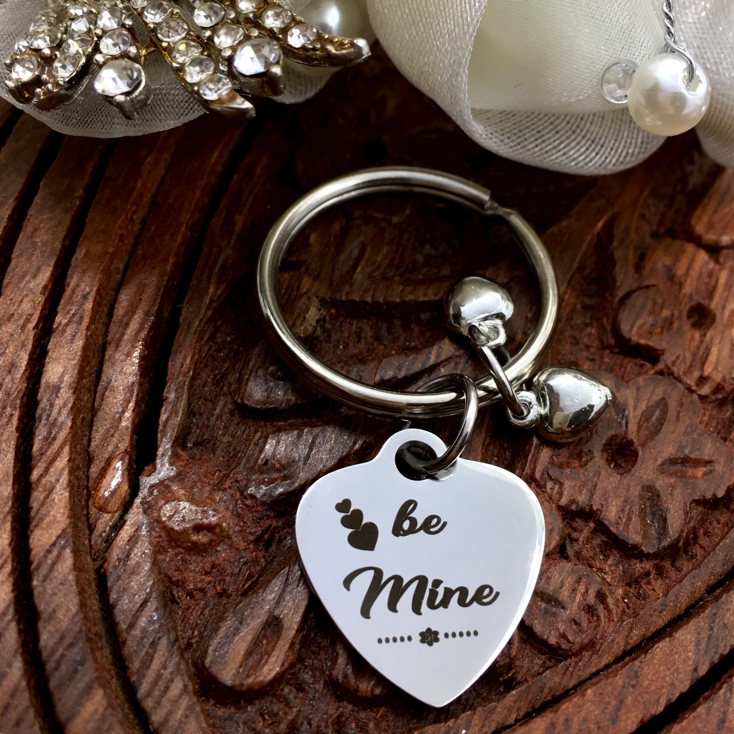 Be Mine Custom Keychain | Bellaire Wholesale