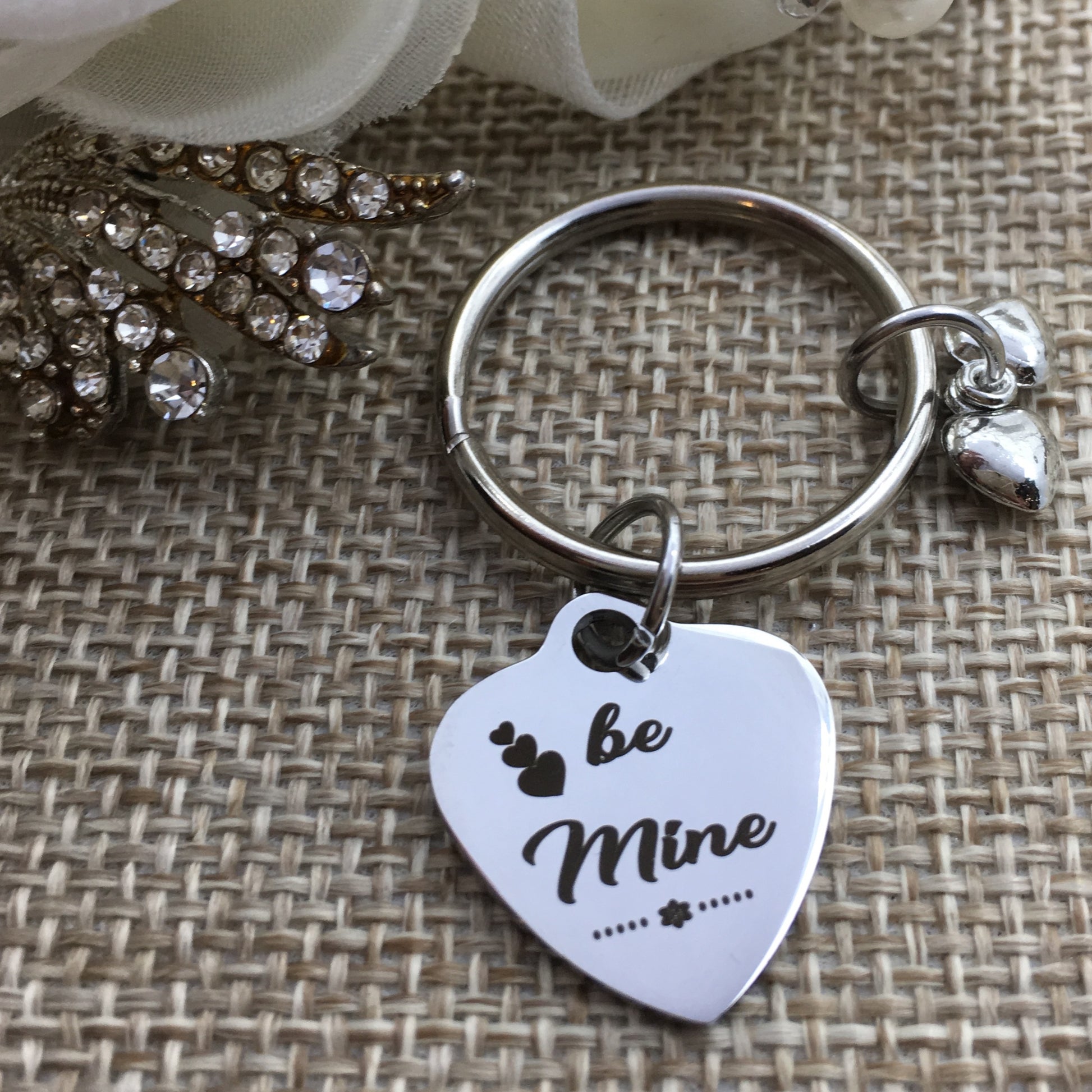 Be Mine Custom Keychain | Bellaire Wholesale