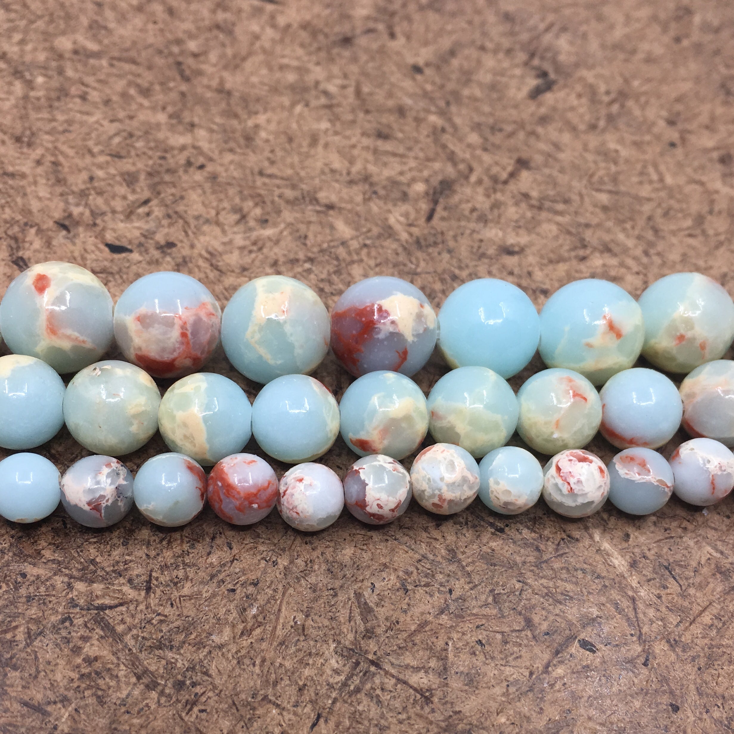 8mm Snake Striped Jasper Bead | Bellaire Wholesale