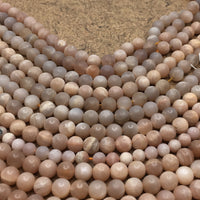 8mm Matte Sunstone Beads | Bellaire Wholesale