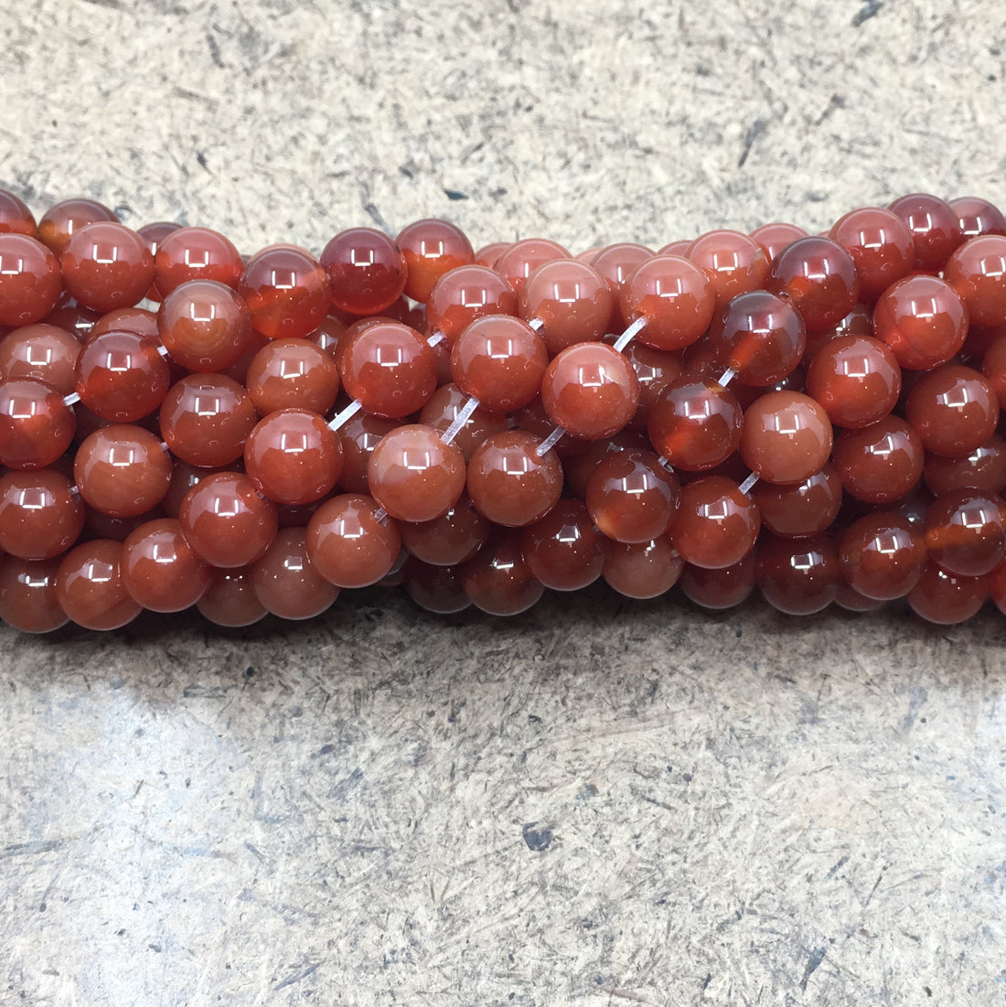 6mm Red Carnelian Bead | Bellaire Wholesale