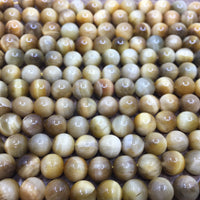 4mm Golden Tiger eye Bead | Bellaire Wholesale