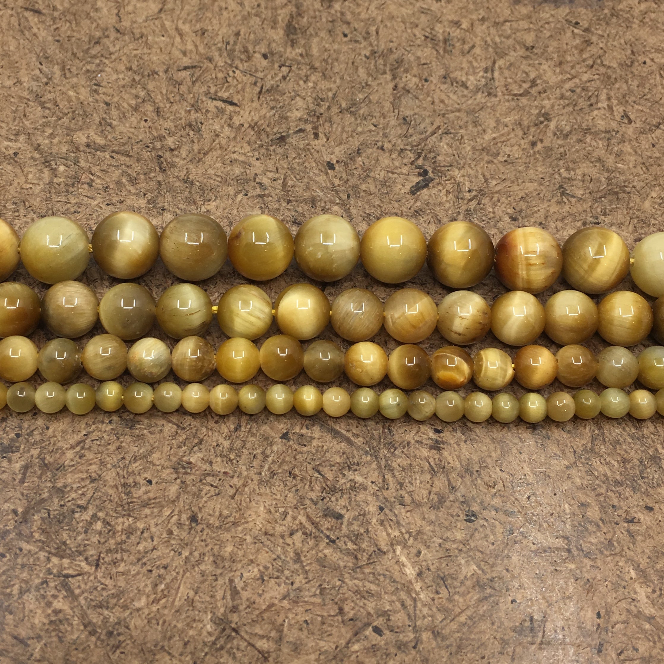 10mm Golden Tiger eye Bead | Bellaire Wholesale