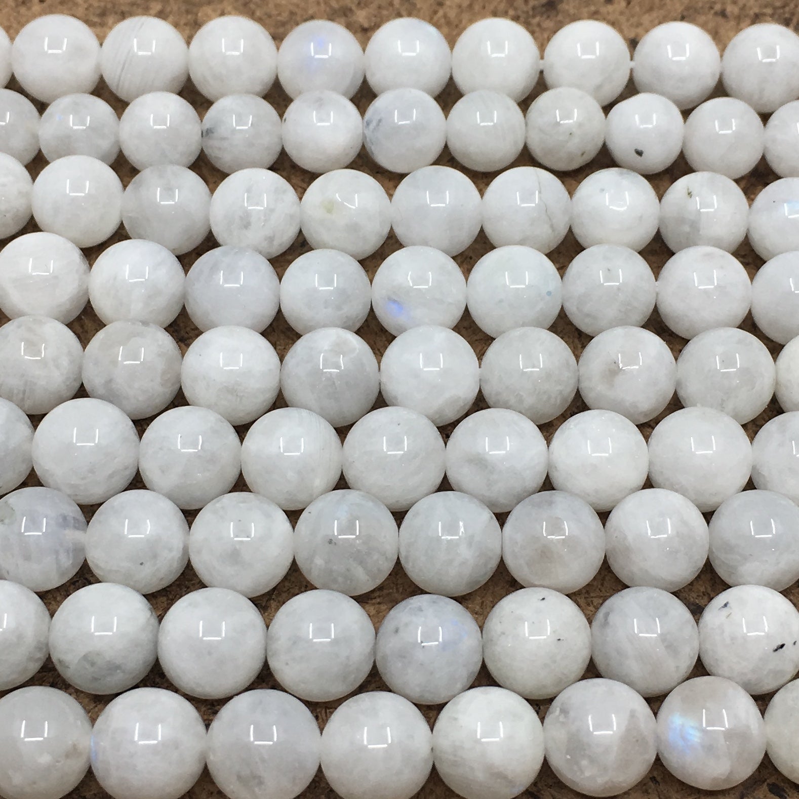 10mm Moonstone Beads | Bellaire Wholesale