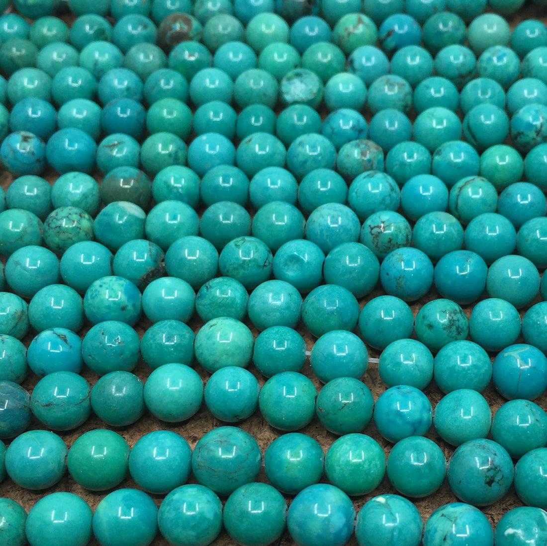 10mm Teal Green Turquoise Bead | Bellaire Wholesale