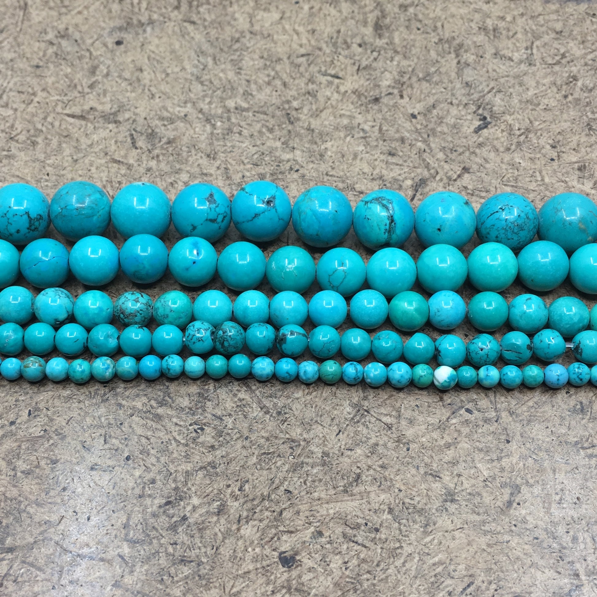10mm Teal Green Turquoise Bead | Bellaire Wholesale
