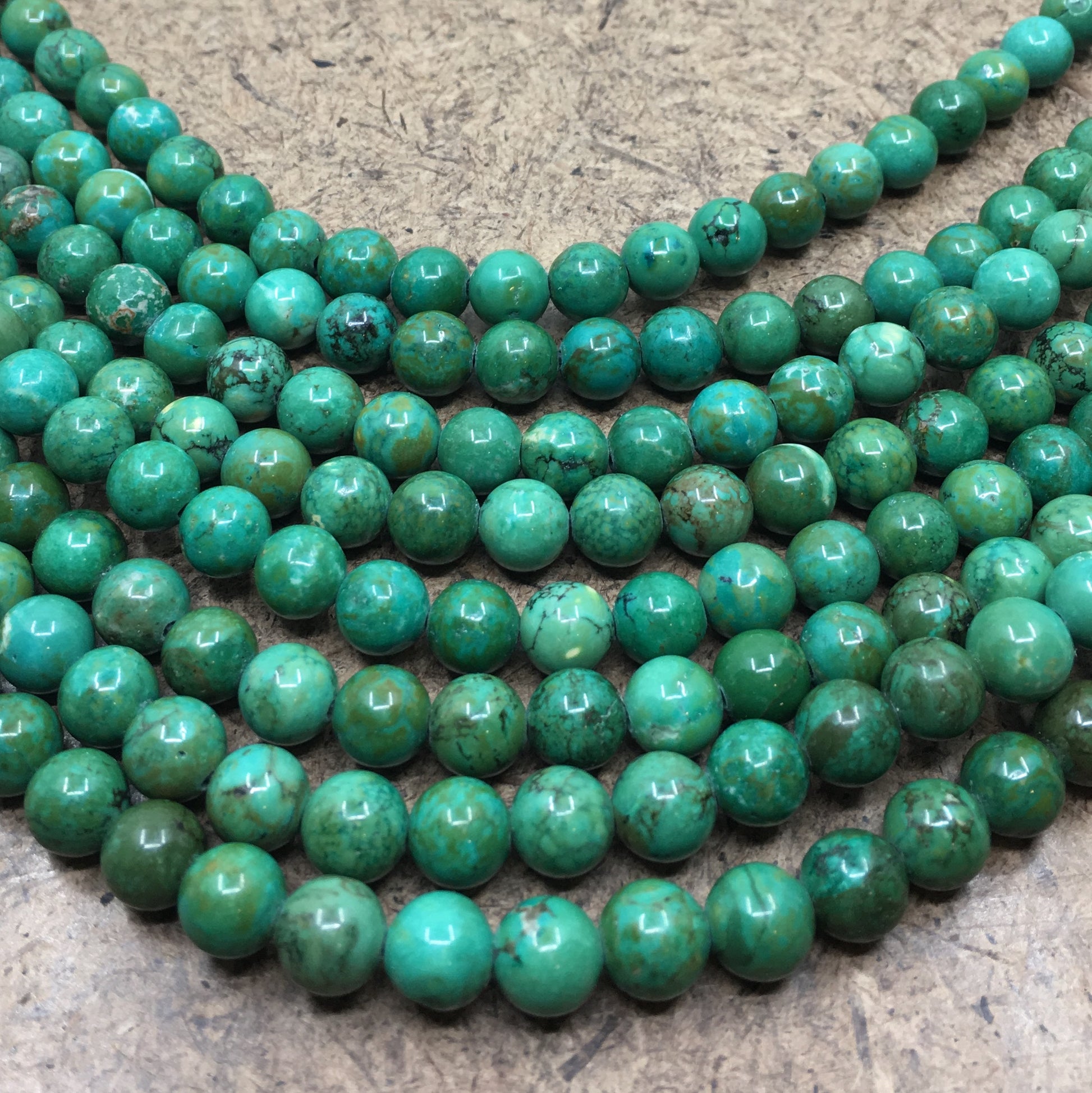 4mm Green Turquoise Bead | Bellaire Wholesale