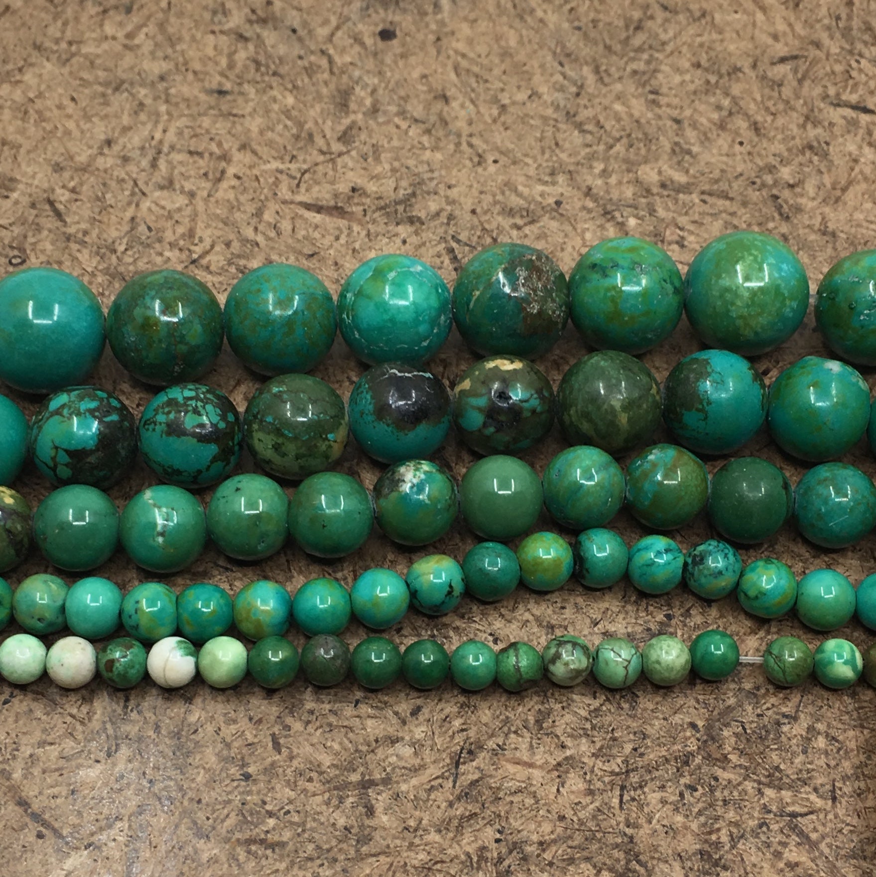 6mm Green Turquoise Bead | Bellaire Wholesale