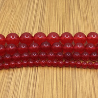 10mm Transparent Red Jade Bead | Bellaire Wholesale