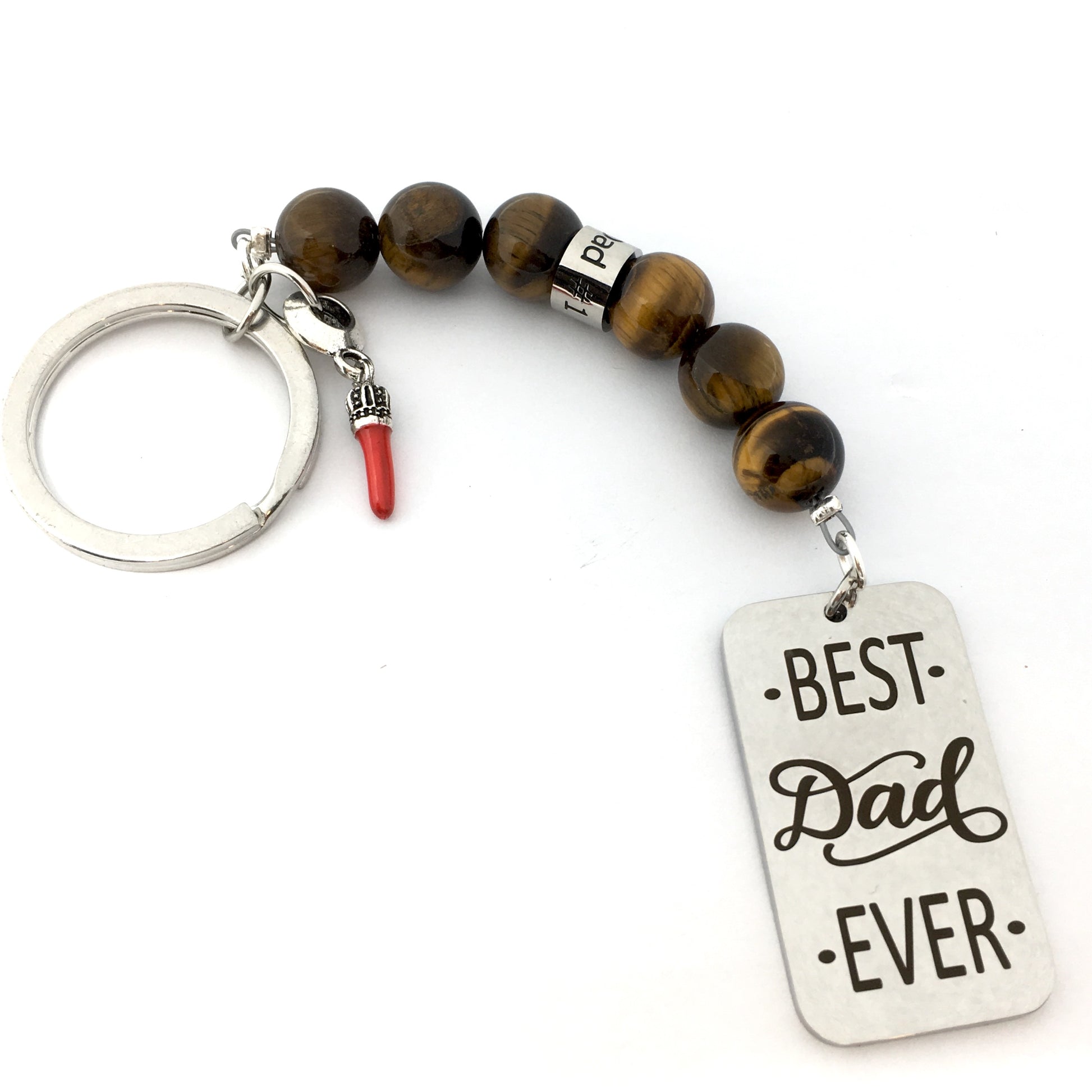 Best Dad Ever Custom Keychain | Bellaire Wholesale