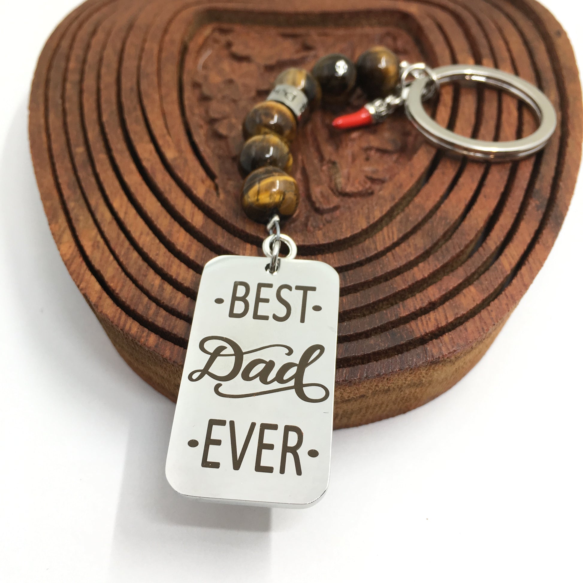 Best Dad Ever Custom Keychain | Bellaire Wholesale