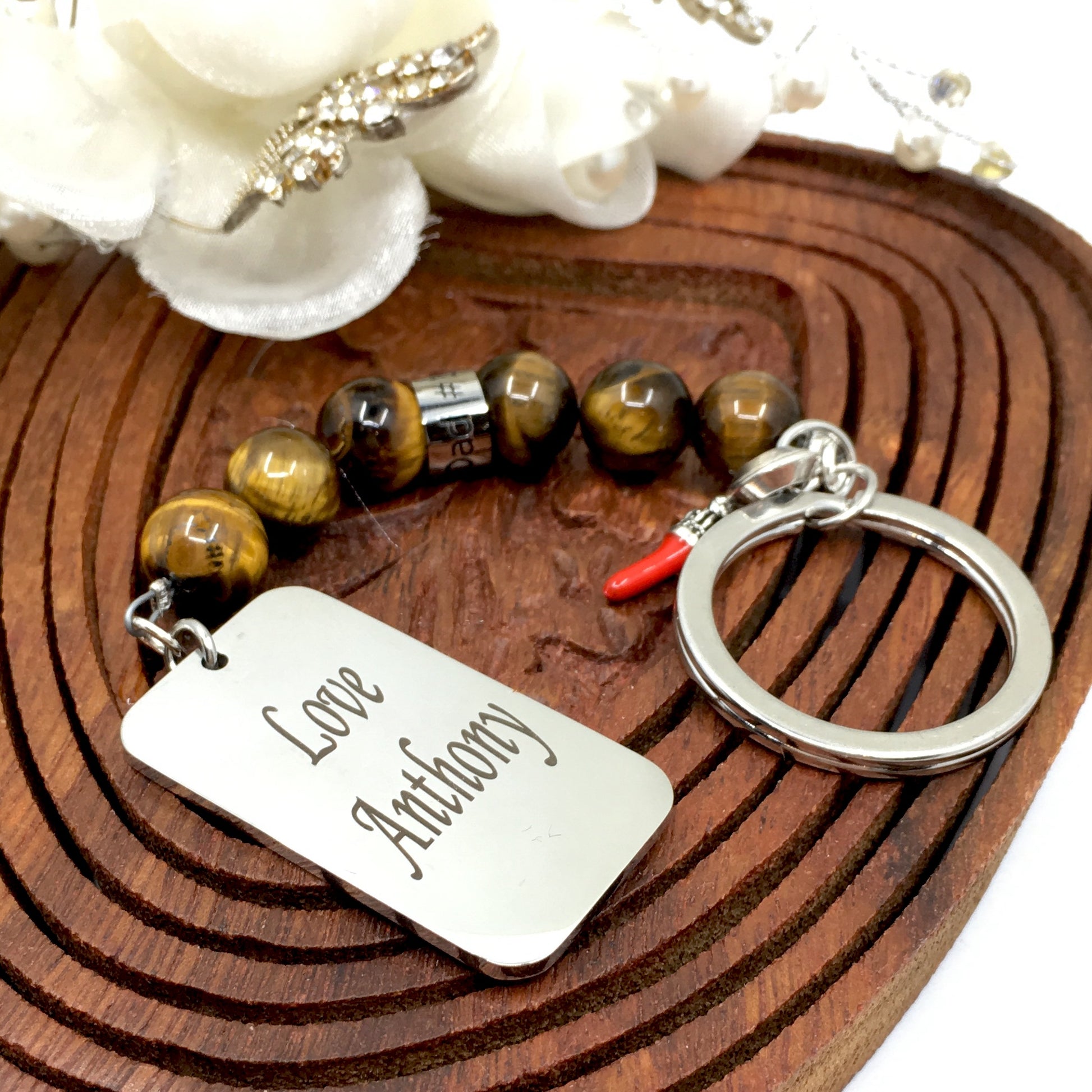 Best Dad Ever Custom Keychain | Bellaire Wholesale