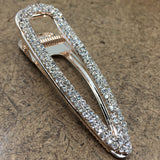 Rose Gold Crystal Rhinestone Hair Clip | Bellaire Wholesale