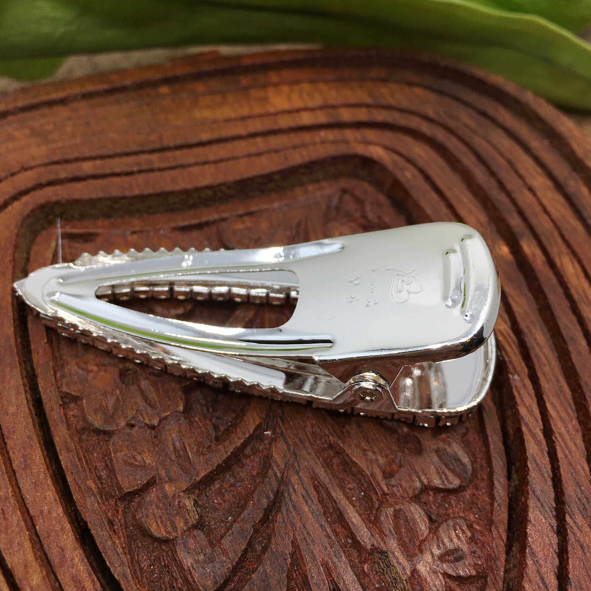 Silver Crystal Rhinestone Stud Hair Clips | Bellaire Wholesale