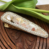 Shell Pearl Hair Clips Gold Pin | Bellaire Wholesale