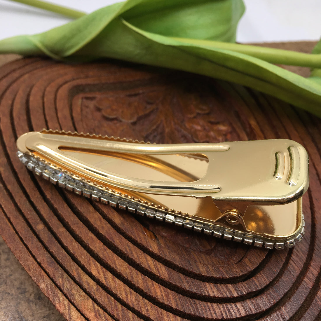 Shell Pearl Hair Clips Gold Pin | Bellaire Wholesale