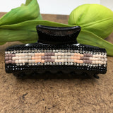Hair Buckle with Earthy Color Stones | Bellaire Wholesale