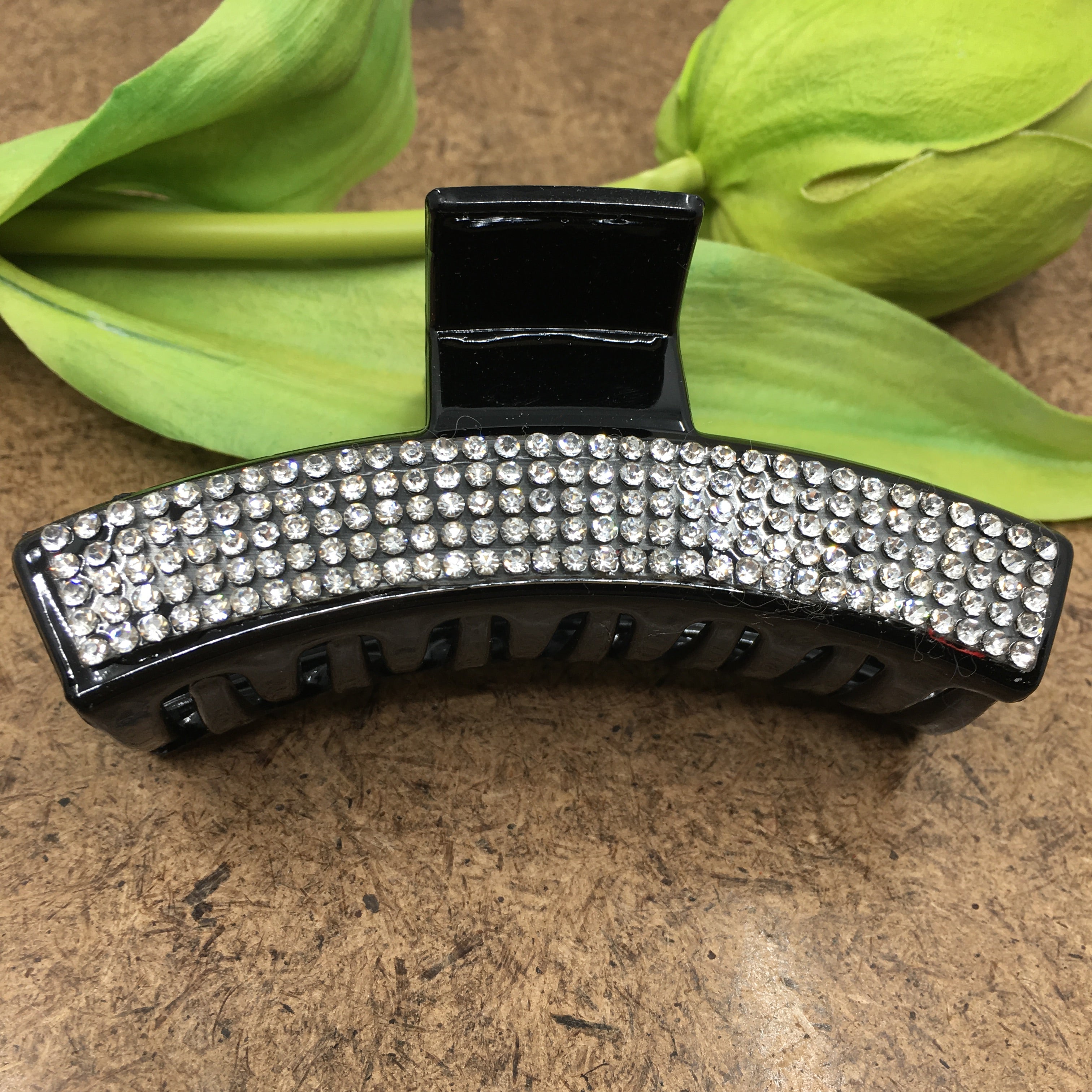 Hair Buckle with Clear Stones | Bellaire Wholesale