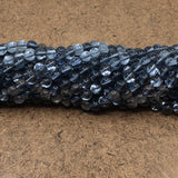 8mm Mystic Aura Beads Charcoal Grey | Bellaire Wholesale