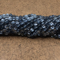 6mm Mystic Aura Beads Charcoal Grey | Bellaire Wholesale