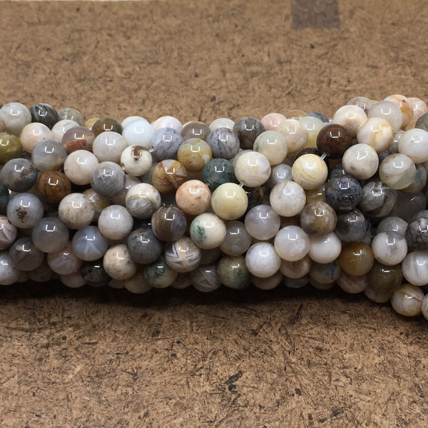 4mm Bamboo Agate Bead | Bellaire Wholesale