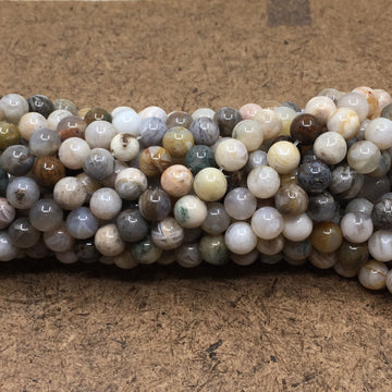 6mm Bamboo Agate Bead | Bellaire Wholesale