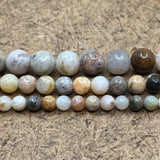 8mm Bamboo Agate Bead | Bellaire Wholesale