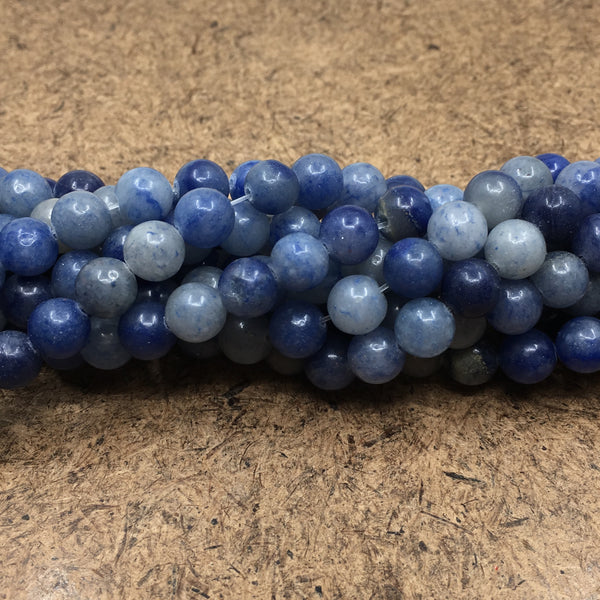 6mm Blue Aventurine Beads | Bellaire Wholesale