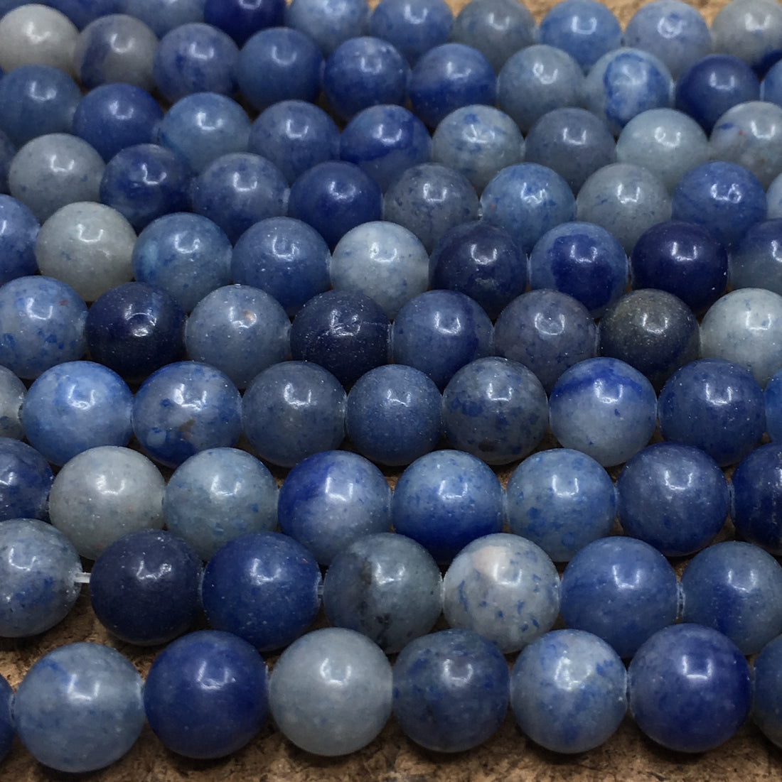 10mm Blue Aventurine Beads | Bellaire Wholesale