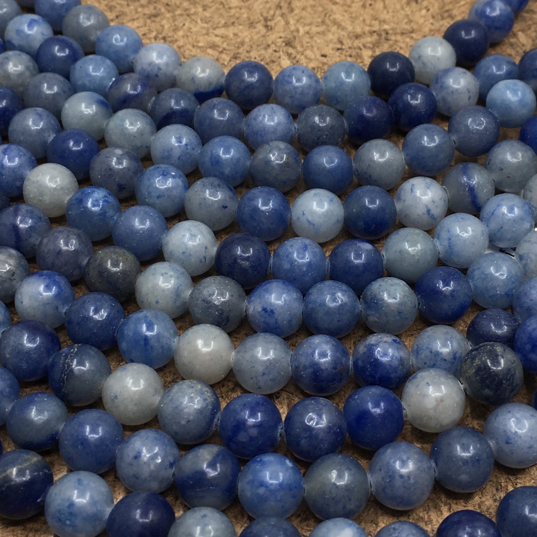 10mm Blue Aventurine Beads | Bellaire Wholesale